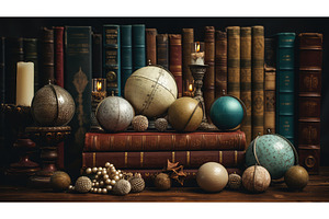 festive ball ornament background ai, a Holiday Photo by pikepicture