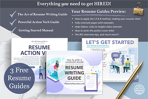 Resume Templates, HR, Admin Business