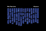 PNG TAPE lines & circles shapes PACK, an Object Graphic by BORT GRAPHIC (Thumbnail 4 of 8)