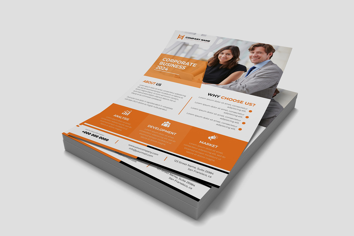 Business Flyer | Corporate Flyer, a Flyer Template by Designscozy (Photo 3 of 5)