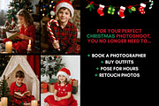 40 Christmas Kids Photo Prompts, a Holiday Photo by Selenique Studio (Thumbnail 5 of 10)