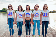 25 T-Shirts Mock-Up (Part 1), a Shirt Mockup by Freeman Studio (Thumbnail 22 of 30)