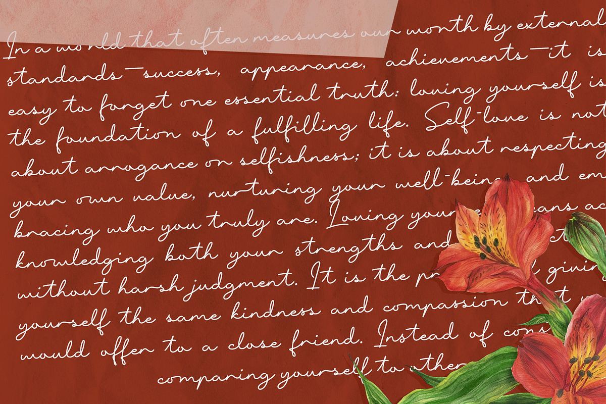 Vista Chopers – Natural Handwritten, a Script Font by Krismagraph (Photo 4 of 10)