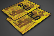 Golden Style Flyer Template, a Flyer Template by Tzochko (Thumbnail 5 of 5)