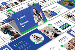 Creative Agency Presentation, a Presentation Template by TypeMakers