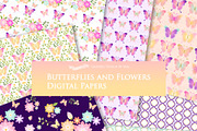 Butterflies and Flowers, an Illustration by Mia's Graphic Design (Thumbnail 10 of 11)