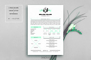 Resume CV Template for Word, a Resume Template by CrystalResumes (Thumbnail 1 of 4)