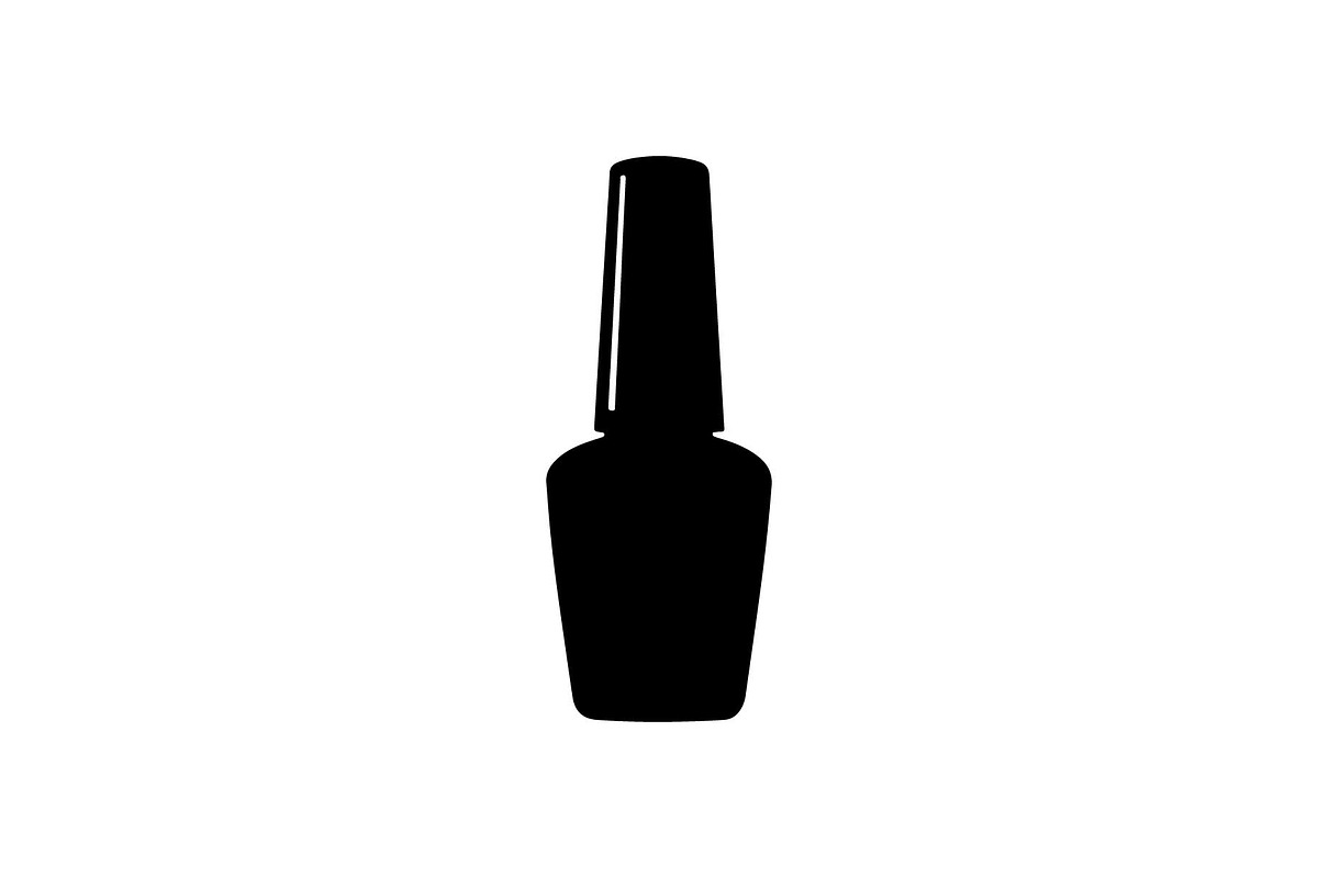Nail Polish Bottle Silhouettes, an Object Graphic by yasushie (Photo 10 of 14)