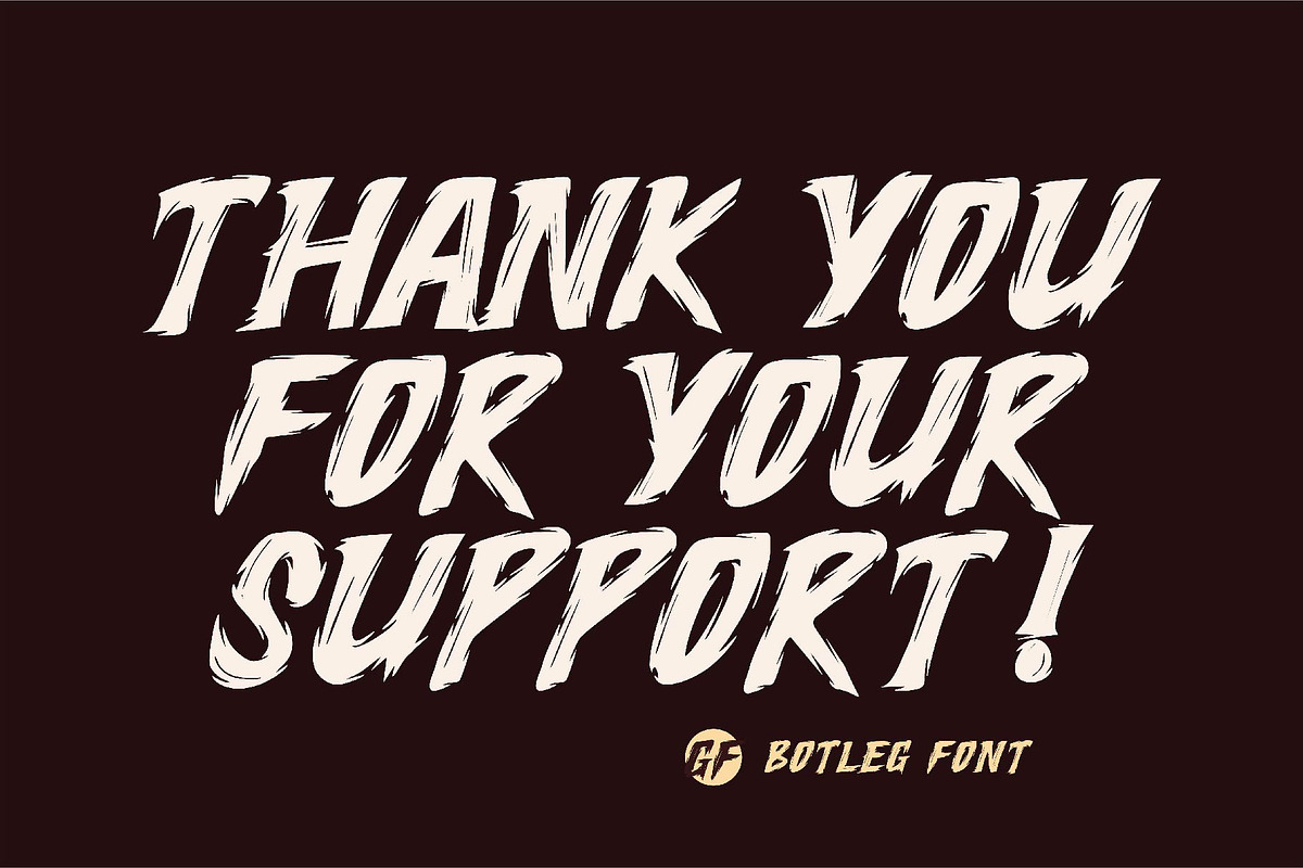 Botleg - Trendy Brush Font, a Handwritten Font by GroovyFontCo (Photo 7 of 7)