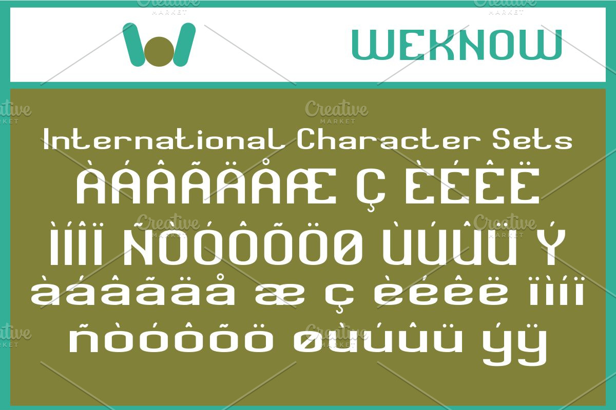 Counting Stars font, a Sans Serif Font by weknow (Photo 8 of 8)