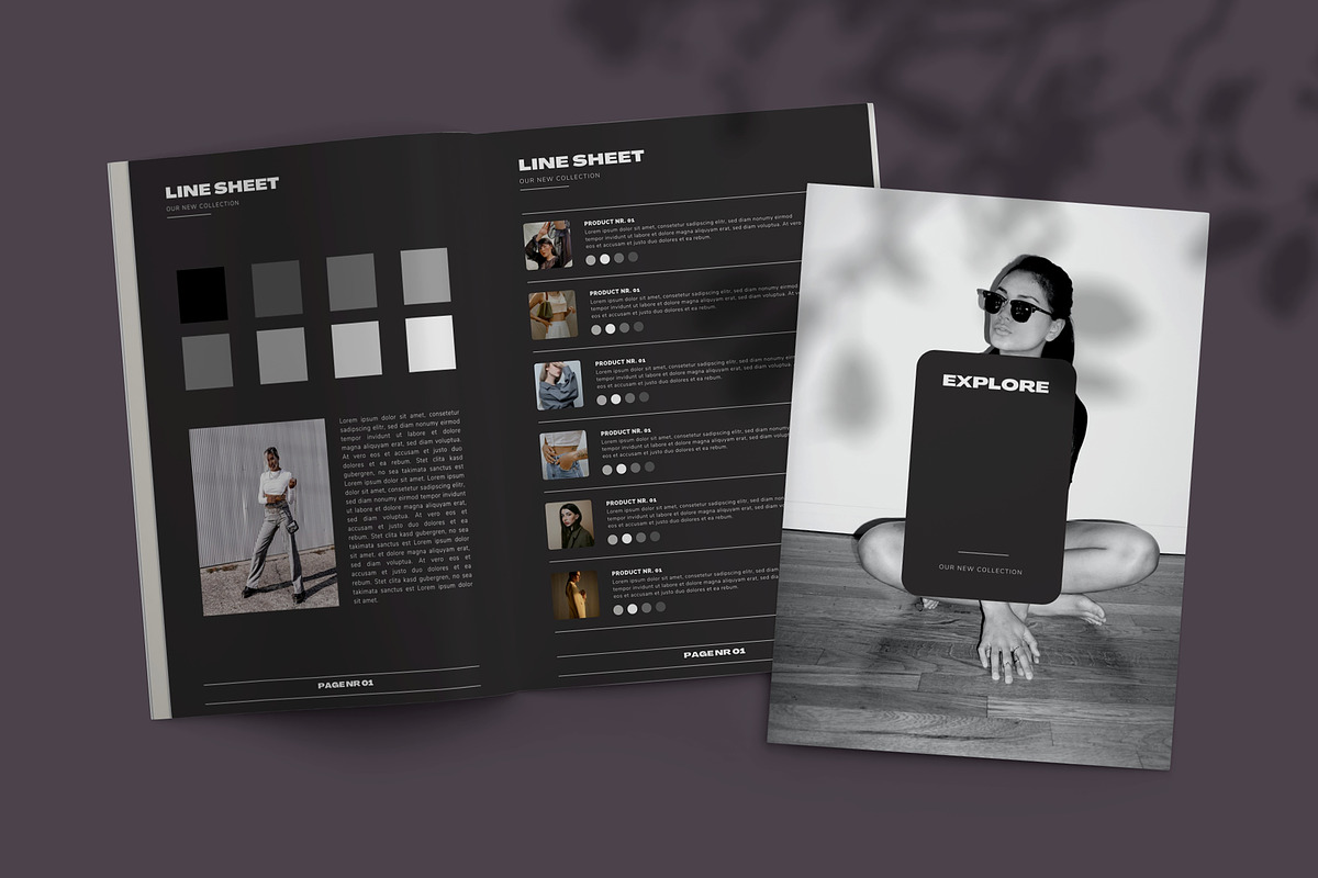 Line Sheet & Pricing Guide Template, a Brochure Template by Vermeulen Design Studio (Photo 5 of 5)