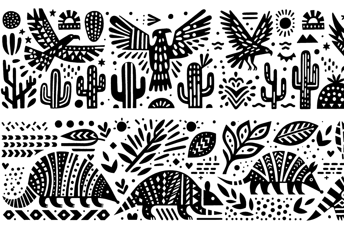 Vintage Culture Dance Folk Art, a Decorative Illustration by devastd (Photo 10 of 28)