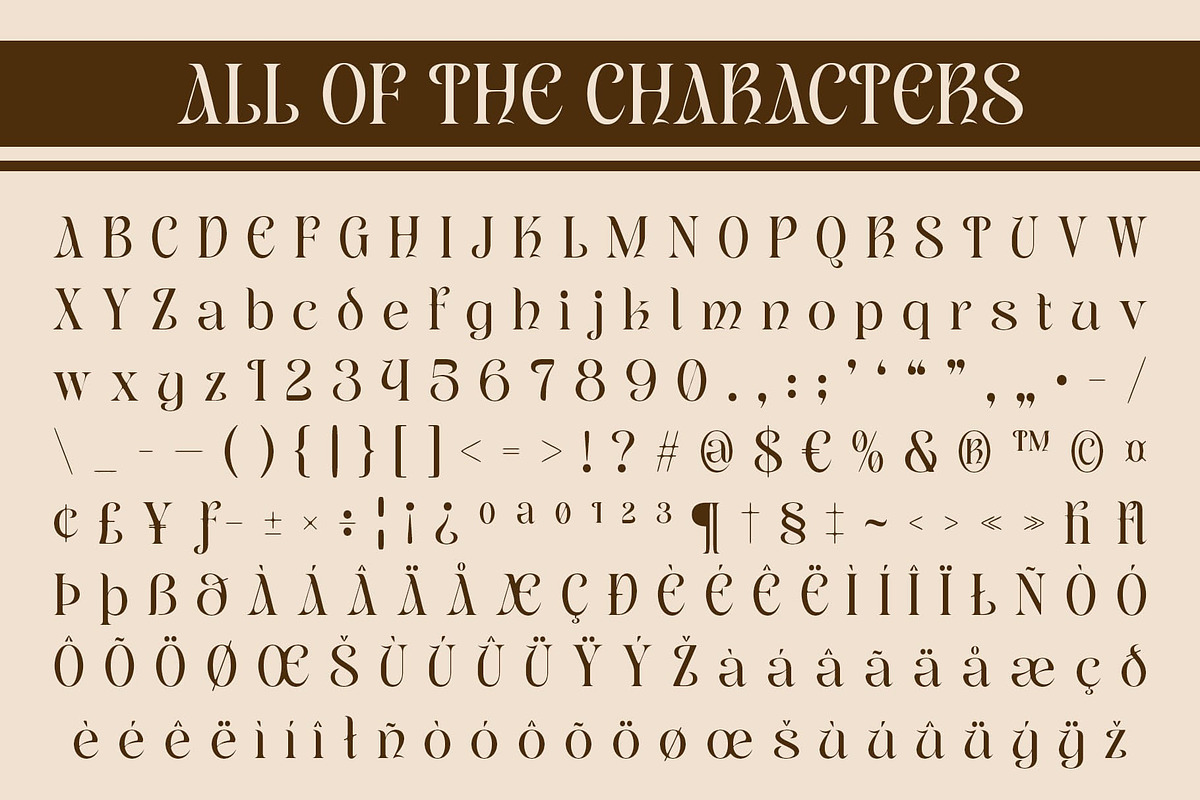 CS Harmony Drawn, a Serif Font by Craft Supply Co. (Photo 8 of 8)