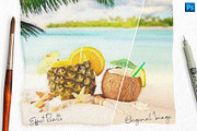 Vibrant Watercolor Photo Effect Kit, a Plug-in Add-On by Drifter Studio PrintShop (Thumbnail 2 of 9)