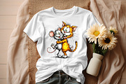 Quirky Cat and Mouse Best Friends, an Illustration by Craft Nest (Thumbnail 7 of 9)