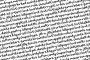 Baker's Dozen Font, a Handwritten Font by Miss Tiina (Thumbnail 4 of 5)