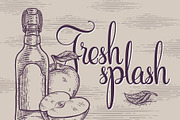 Cidrella script & graphics, a Script Font by Gleb Guralnyk (Thumbnail 2 of 6)