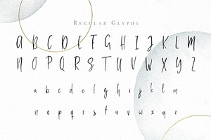 Milano Sky Handwritten Script Font