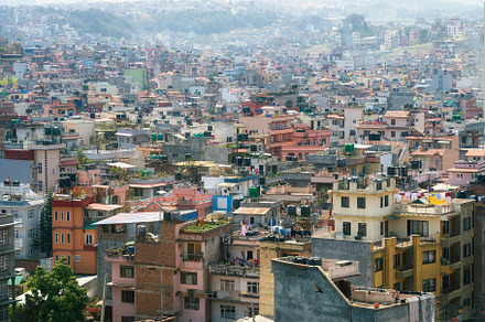 City Of Kathmandu Nepal, a Photo by Clinton Weaver