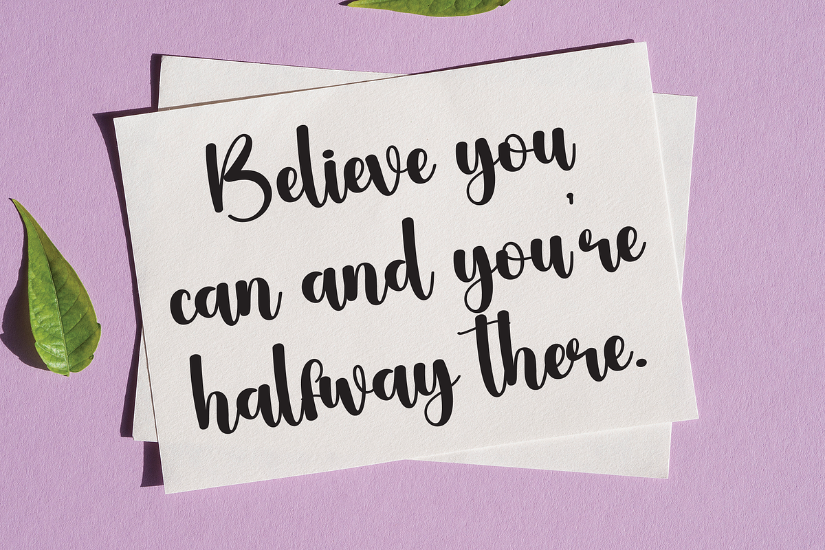 Daddy | Script Font, a Handwritten Font by Scratchones (Photo 3 of 9)