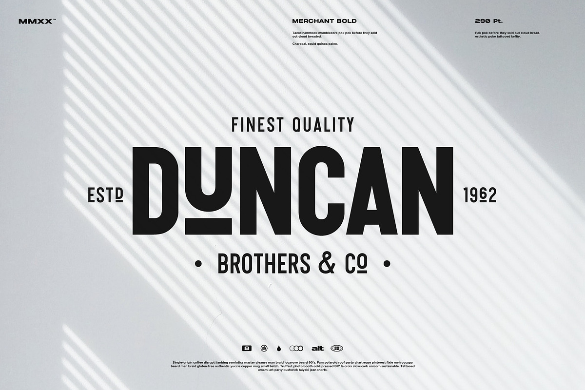 Merchant Font Free Downloadv - UIFreebies