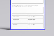 Employee Performance Review, a Stationery Template by MightyDesign (Thumbnail 5 of 8)