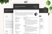 SALE Resume Template for MS Word, a Resume Template by GResume (Thumbnail 2 of 8)
