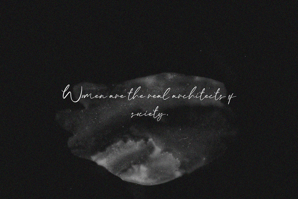 Ending Scene - Calligraphy Font preview 3