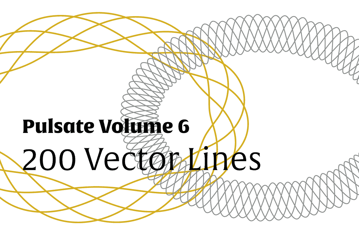 Pulsate Vol. 6 | 100 Vector Waves, an Object Graphic by invisiblelayer (Photo 1 of 5)