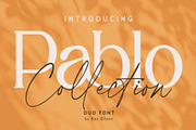 Pablo Collection, a Serif Font by Muwatta Studio (Thumbnail 1 of 6)
