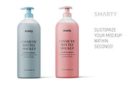 Pump bottle mockup, a Packaging Mockup by Smarty Mockups (Thumbnail 3 of 5)