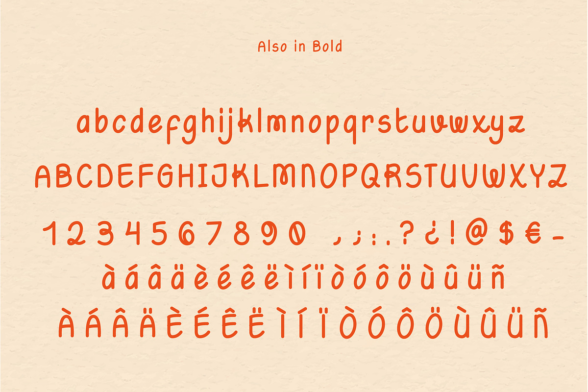 Monia - Handmade Display & Text Font, a Sans Serif Font by HelloUnanimity (Photo 4 of 4)