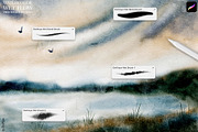 Wet Flow Procreate Brushes, a Brush Add-On by owlasya (Thumbnail 5 of 7)