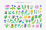 Summer Bloom | 100% Hand drawn, a Decorative Illustration by Olia (Thumbnail 2 of 11)
