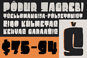 Destone - 2 Styled Font, a Slab Serif Font by Garisman Std (Thumbnail 8 of 10)