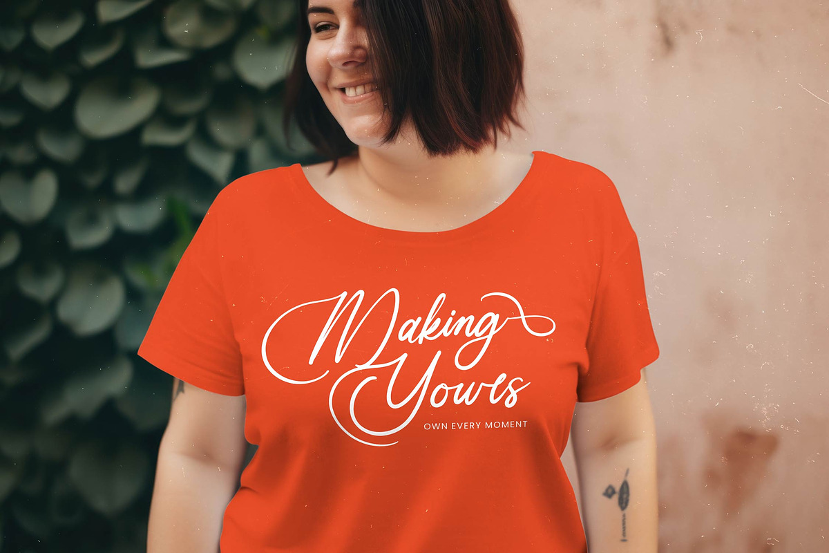 Uniquely Vifanite Bold Calligraphy, a Script Font by Letterena Studios Script (Photo 17 of 20)