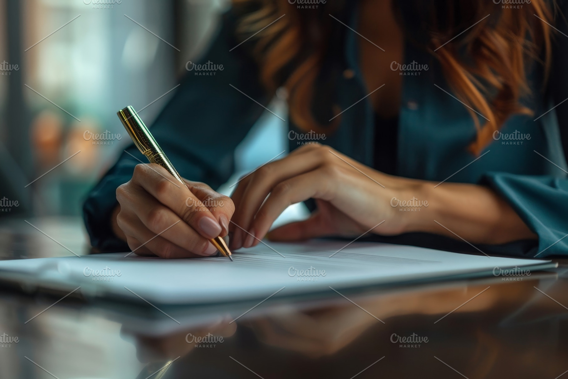 An individual intently writes notes, a Photo by Tanuart