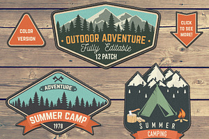 Outdoor Adventure Patches/Badges