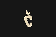 Letter C Carrot Logo Design Vector, a Branding & Logo Template by Vectoryzen (Thumbnail 1 of 2)