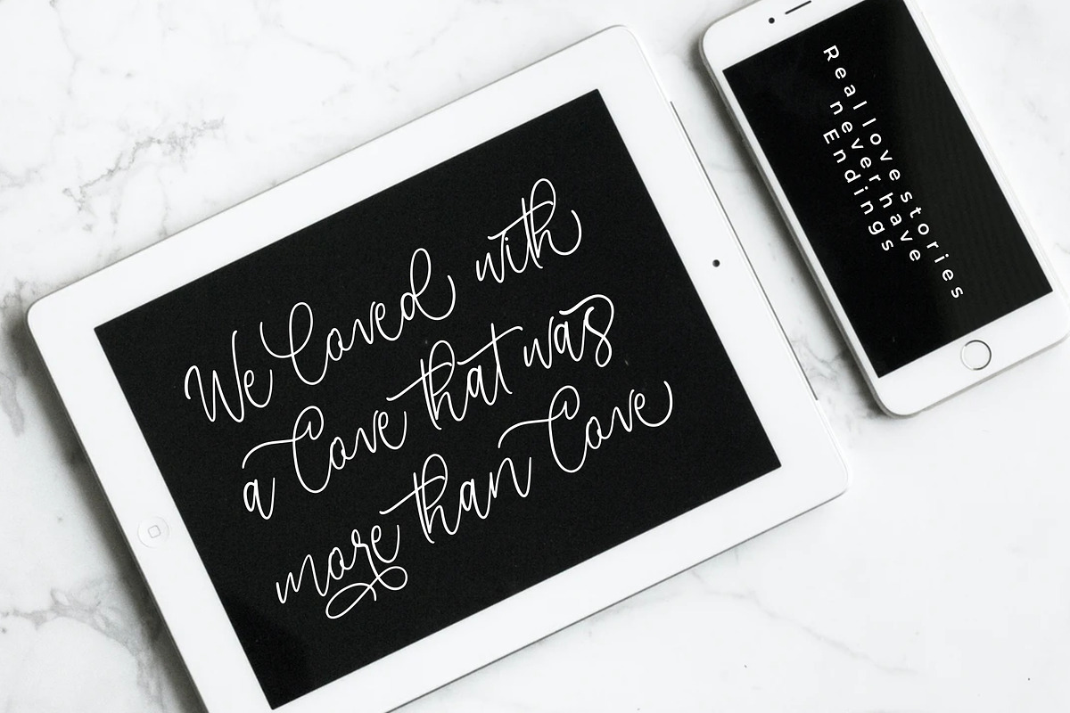 Adelyne - Modern Handlettering preview 4