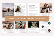 Photography Pricing Guide Template, a Magazine Template by molly ho studio (Thumbnail 3 of 8)
