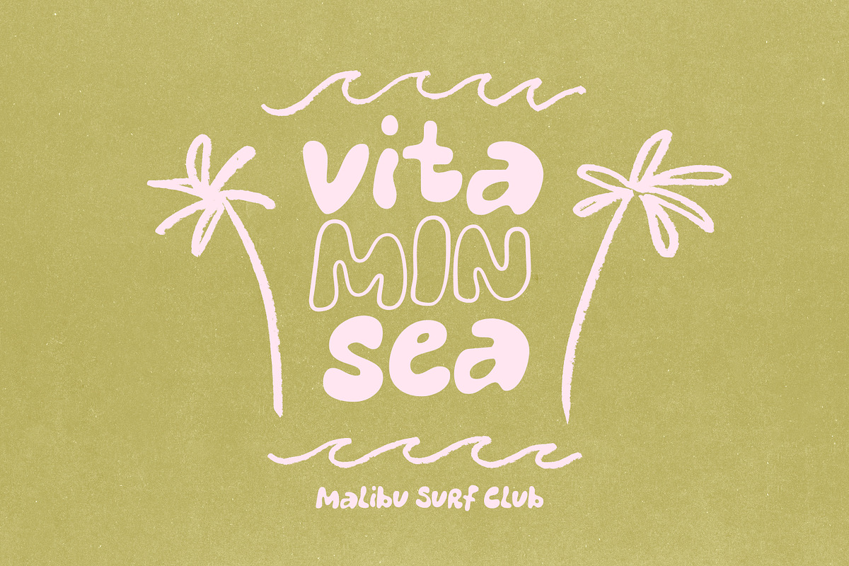 Feelin Tropical Font Set, a Handwritten Font by Nicky Laatz (Photo 4 of 13)