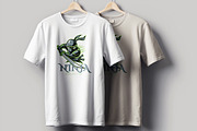Ninja T Shirt Design Layout, a Brochure Template by MightyDesign (Thumbnail 1 of 6)