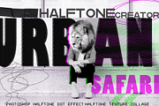 Halftone dot collage creator, an Object Graphic by LaVika (Thumbnail 1 of 10)