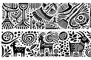 Vintage Livestock Folk Art, a Decorative Illustration by devastd (Thumbnail 26 of 28)