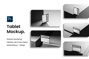 Tablet Display Mockup, an iPad Mockup by kreatifreya