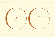 Glavore | Elegant Serif Font, a Serif Font by Mahesans Co (Thumbnail 3 of 9)