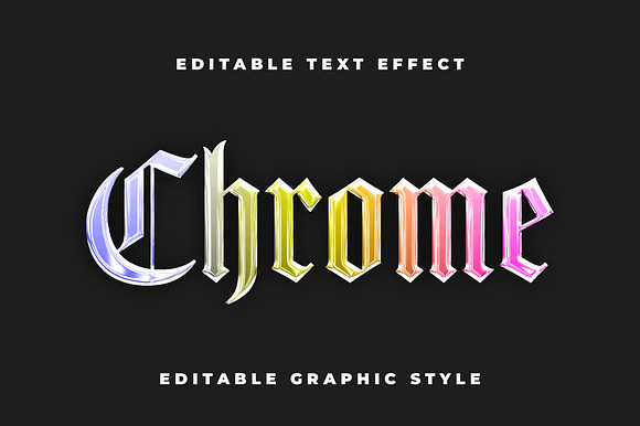 Glossy Gradient Medieval Text Effect preview 5