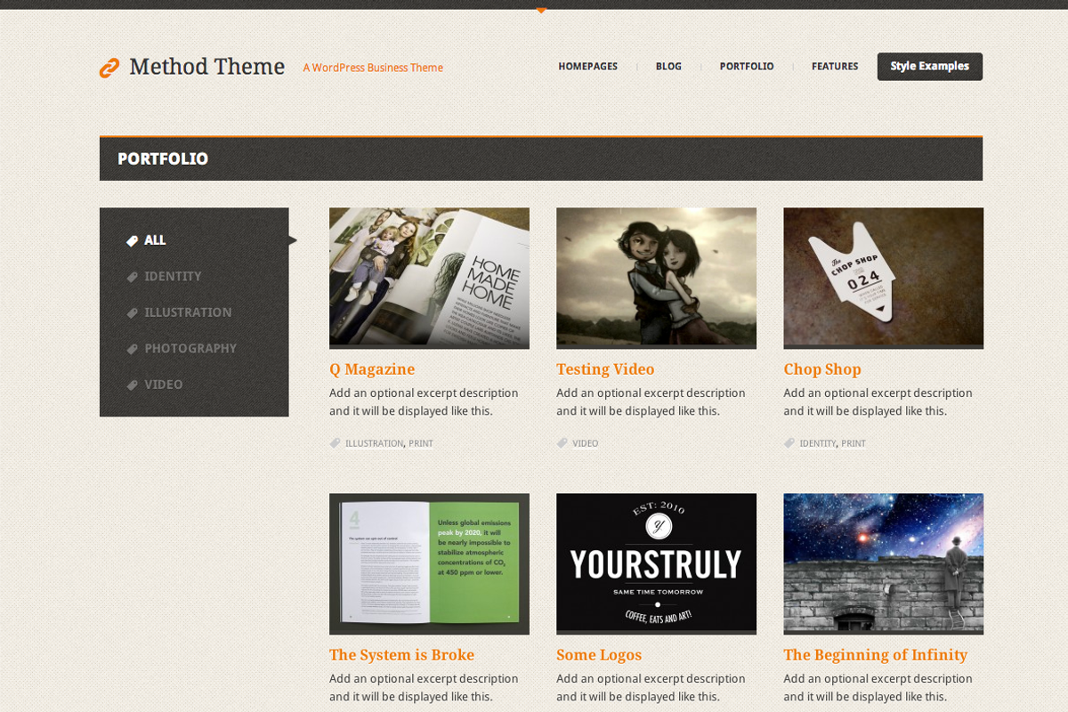 Method, a Responsive WordPress Theme, a WordPress Template by DesignerThemes.com (Photo 3 of 4)