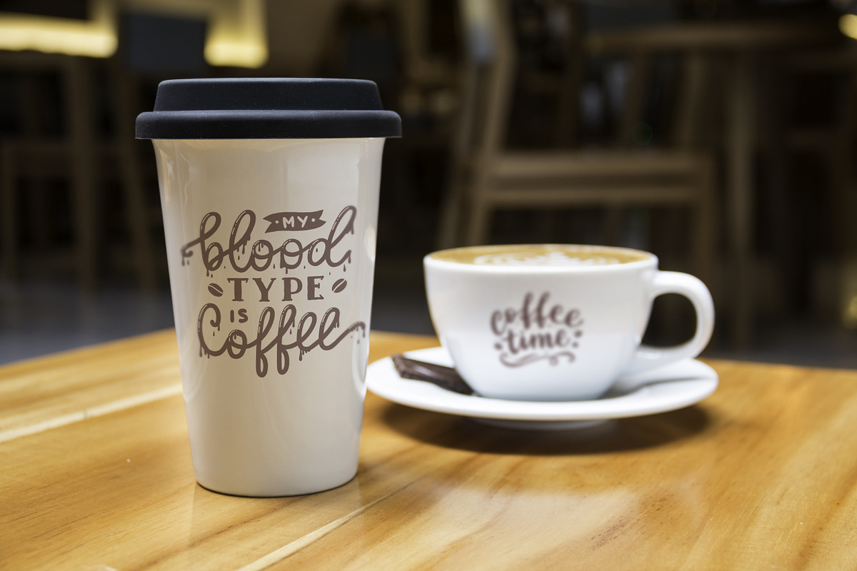 Coffee - Lettering collection, a Graphic by redcollegiya design (Photo 4 of 5)